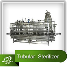 Esterilizador tubular para leche